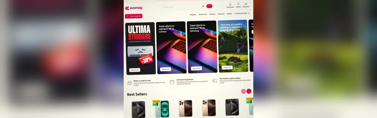 evomag modernizează site-ul online cu investiție de 200.000 de euro