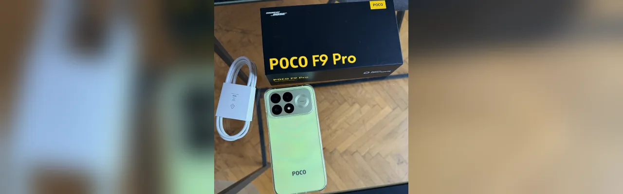 POCO F9 Pro: Performanță maximă și ecran fluid